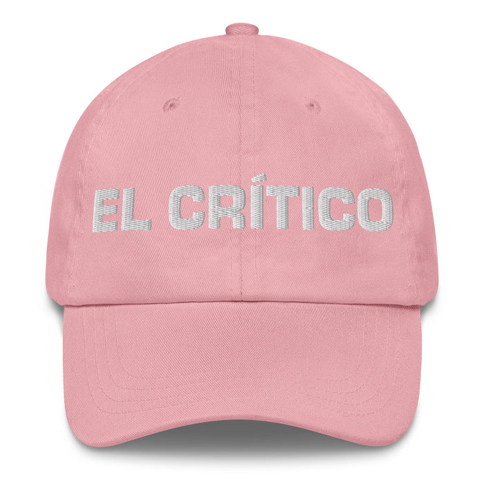 El Crítico The Critic Mexican Spanish Pride Gift Regalo Dad Hat - Mexicada