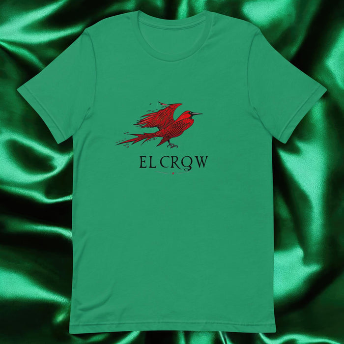 El Crow Exclusive Art Piece Home Office Work Mexican Spanish Pride Gift One-Of-A-Kind Unisex T-Shirt | E15 Mexicada Kelly / S