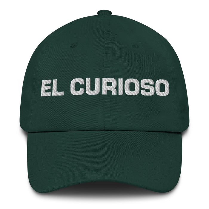 El Curioso The Curious One Mexican Spanish Pride Gift Regalo Dad Hat - Mexicada