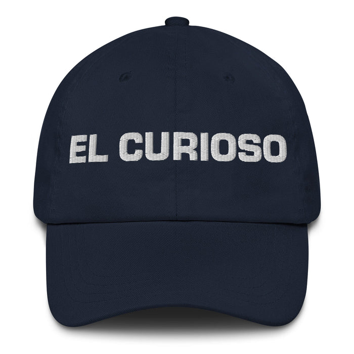 El Curioso The Curious One Mexican Spanish Pride Gift Regalo Dad Hat Mexicada Navy