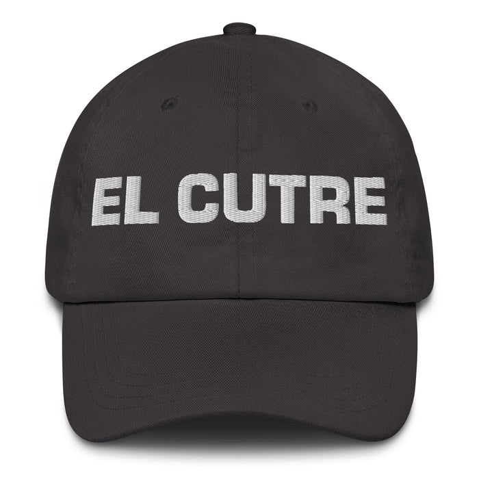 El Cutre The Tacky One Mexican Spanish Pride Gift Regalo Dad Hat Mexicada Dark Grey