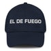 El De Fuego The Fire Sign Mexican Spanish Pride Gift Regalo Dad Hat Mexicada Navy