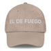 El De Fuego The Fire Sign Mexican Spanish Pride Gift Regalo Dad Hat Mexicada Stone