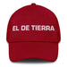 El De Tierra The Earth Sign Mexican Spanish Pride Gift Regalo Dad Hat Mexicada Cranberry