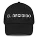 El Decidido The Decisive One Mexican Spanish Pride Gift Regalo Dad Hat Mexicada Black