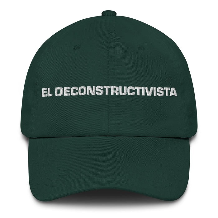 El Deconstructivista The Deconstructivist Mexican Spanish Pride Gift Regalo Dad Hat - Mexicada