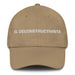 El Deconstructivista The Deconstructivist Mexican Spanish Pride Gift Regalo Dad Hat Mexicada Khaki