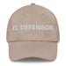 El Defensor The Advocate Mexican Spanish Pride Gift Regalo Dad Hat Mexicada Stone