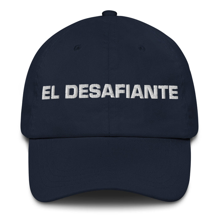 El Desafiante The Challenger (Type 8) Mexican Spanish Pride Gift Regalo Dad Hat Mexicada Navy