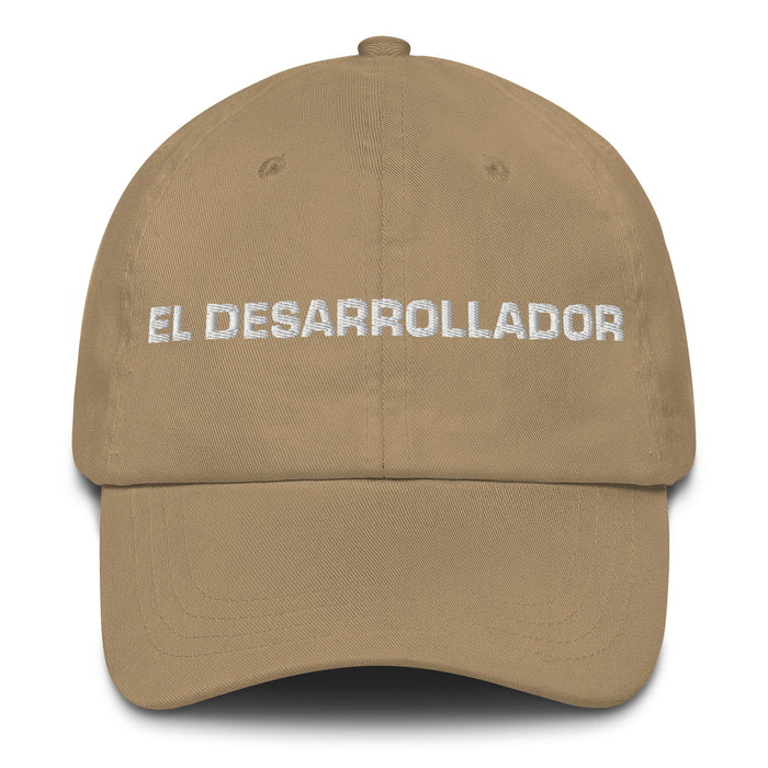 El Desarrollador The Developer Mexican Spanish Pride Gift Regalo Dad Hat - Mexicada