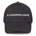 El Desarrollador The Developer Mexican Spanish Pride Gift Regalo Dad Hat Mexicada Dark Grey