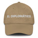 El Diplomático The Diplomat Mexican Spanish Pride Gift Regalo Dad Hat - Mexicada