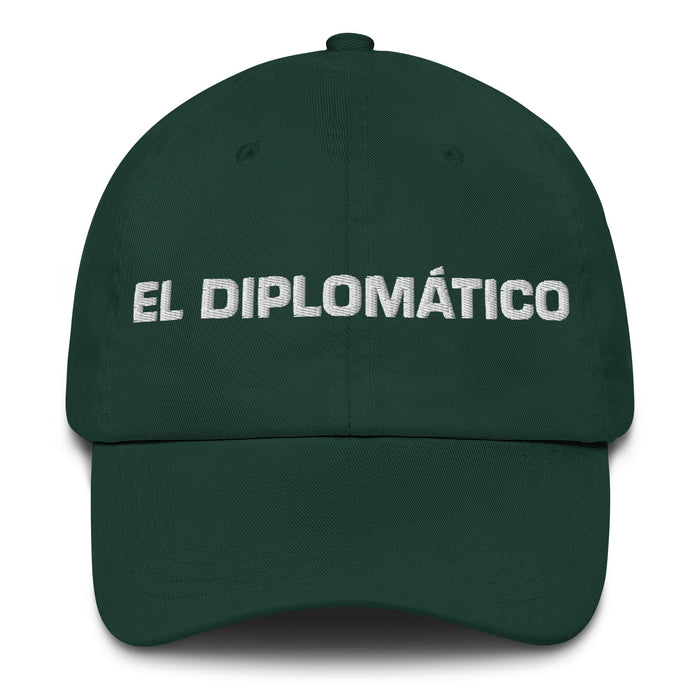 El Diplomático The Diplomat Mexican Spanish Pride Gift Regalo Dad Hat - Mexicada