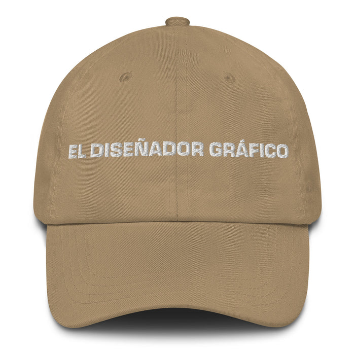 El Diseñador Gráfico The Graphic Designer Mexican Spanish Pride Gift Regalo Dad Hat - Mexicada