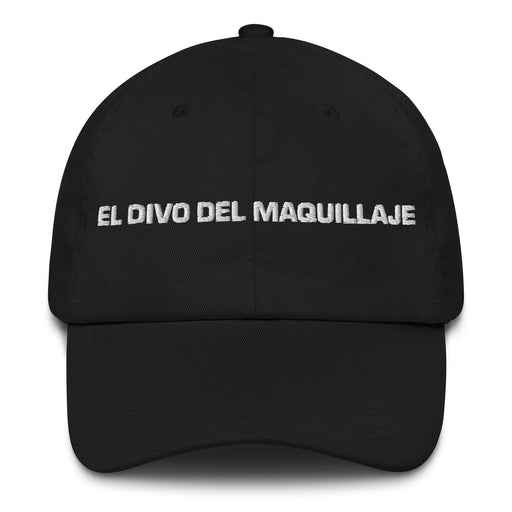 El Divo Del Maquillaje The Makeup Diva Mexican Spanish Pride Gift Regalo Dad Hat Mexicada Black