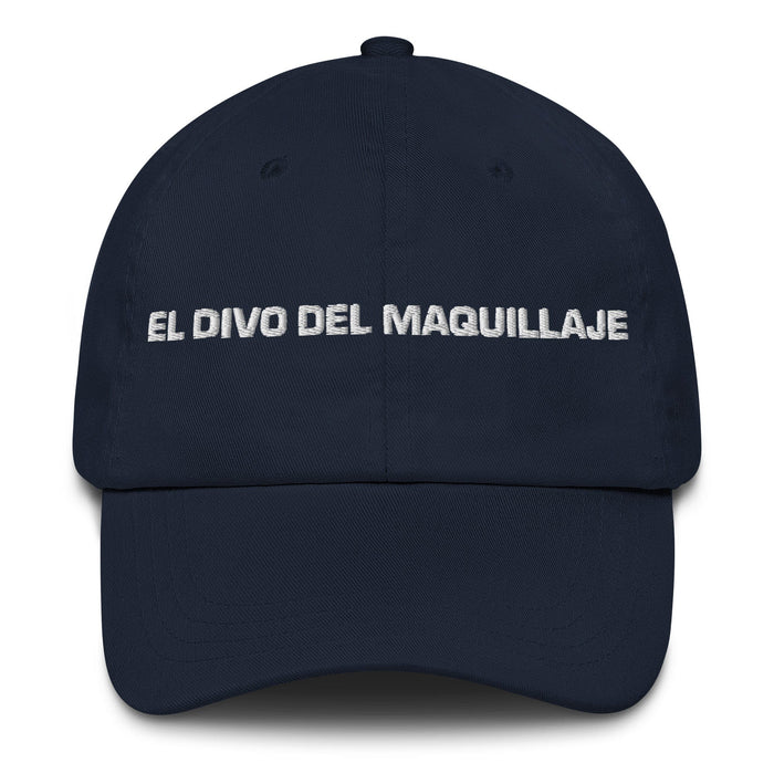 El Divo Del Maquillaje The Makeup Diva Mexican Spanish Pride Gift Regalo Dad Hat Mexicada Navy