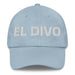 El Divo The Diva Mexican Spanish Pride Gift Regalo Dad Hat Mexicada Light Blue