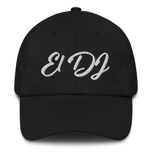El DJ Embroidered Dad Hat | DJ, Music, Dance, Party, Style | E5 Mexicada