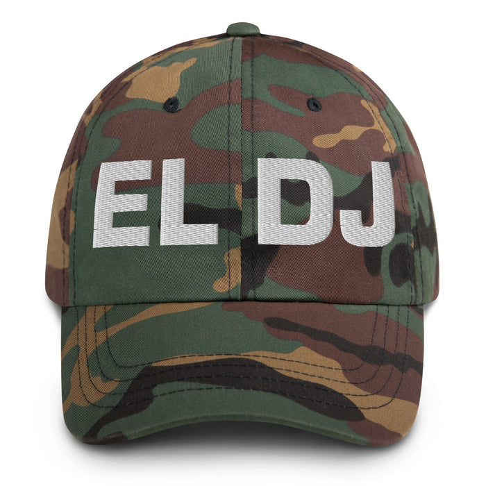 El Dj The Dj Mexican Spanish Pride Gift Regalo Dad Hat - Mexicada