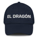 El Dragón The Dragon Mexican Spanish Pride Gift Regalo Dad Hat Mexicada Navy