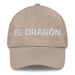 El Dragón The Dragon Mexican Spanish Pride Gift Regalo Dad Hat Mexicada Stone