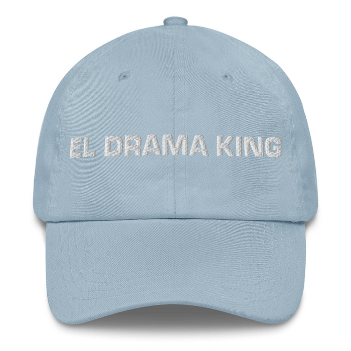 El Drama King The Drama Queen / The Drama King Mexican Spanish Pride Gift Regalo Dad Hat Mexicada Light Blue