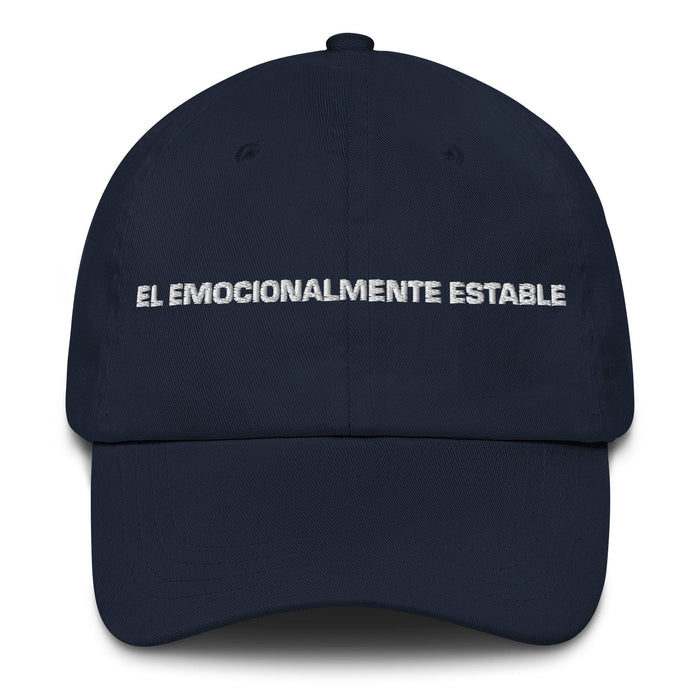 El Emocionalmente Estable The Emotionally Stable Mexican Spanish Pride Gift Regalo Dad Hat Mexicada Navy