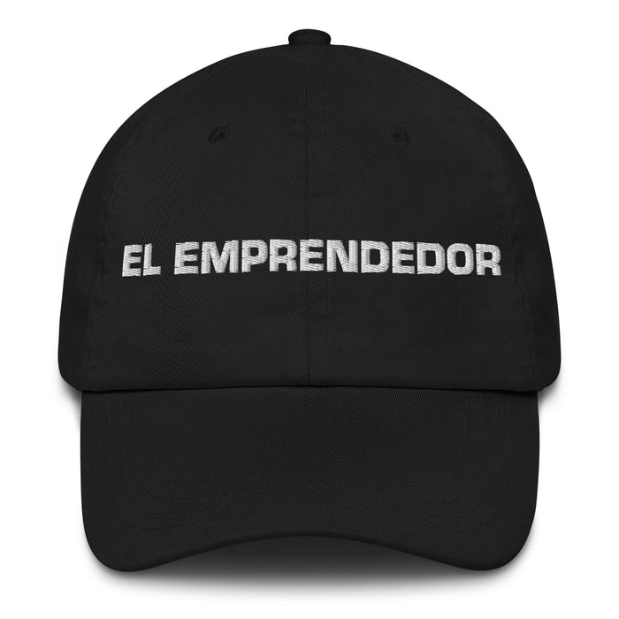 El Emprendedor The Entrepreneur Mexican Spanish Pride Gift Regalo Dad Hat - Mexicada