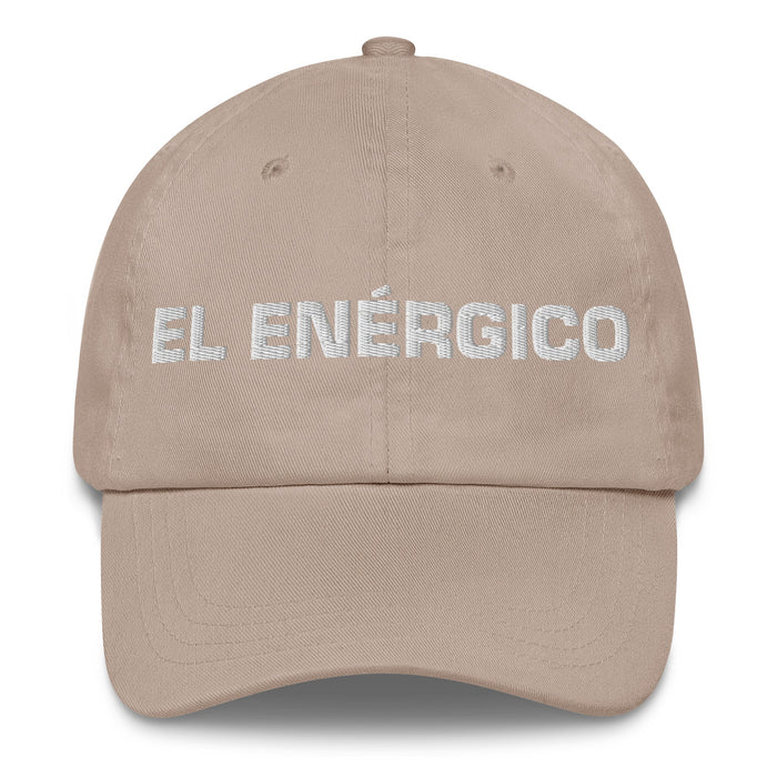 El Enérgico The Energetic One Mexican Spanish Pride Gift Regalo Dad Hat - Mexicada