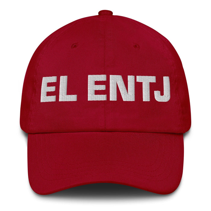 El Entj The Commander Mexican Spanish Pride Gift Regalo Dad Hat Mexicada Cranberry