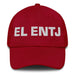 El Entj The Commander Mexican Spanish Pride Gift Regalo Dad Hat Mexicada Cranberry