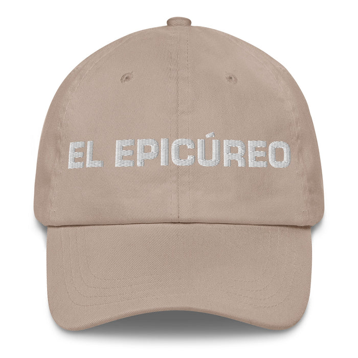 El Epicúreo The Epicurean Mexican Spanish Pride Gift Regalo Dad Hat - Mexicada