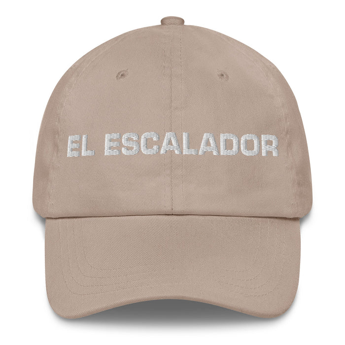 El Escalador The Climber Mexican Spanish Pride Gift Regalo Dad Hat - Mexicada