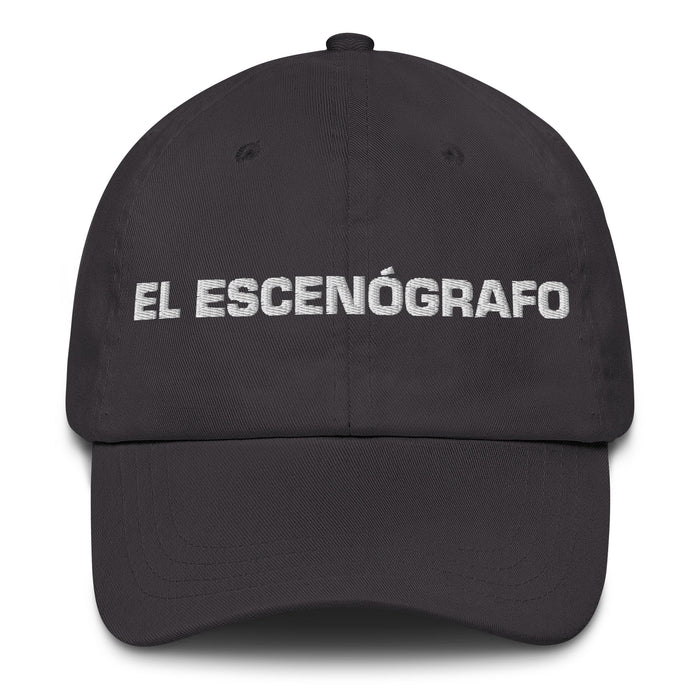 El Escenógrafo The Set Designer Mexican Spanish Pride Gift Regalo Dad Hat - Mexicada