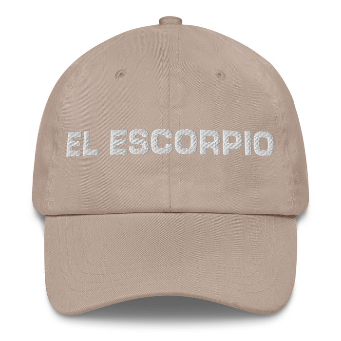 El Escorpio The Scorpio Mexican Spanish Pride Gift Regalo Dad Hat - Mexicada