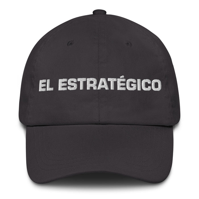 El Estratégico The Strategic One Mexican Spanish Pride Gift Regalo Dad Hat - Mexicada