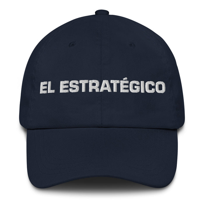 El Estratégico The Strategic One Mexican Spanish Pride Gift Regalo Dad Hat - Mexicada