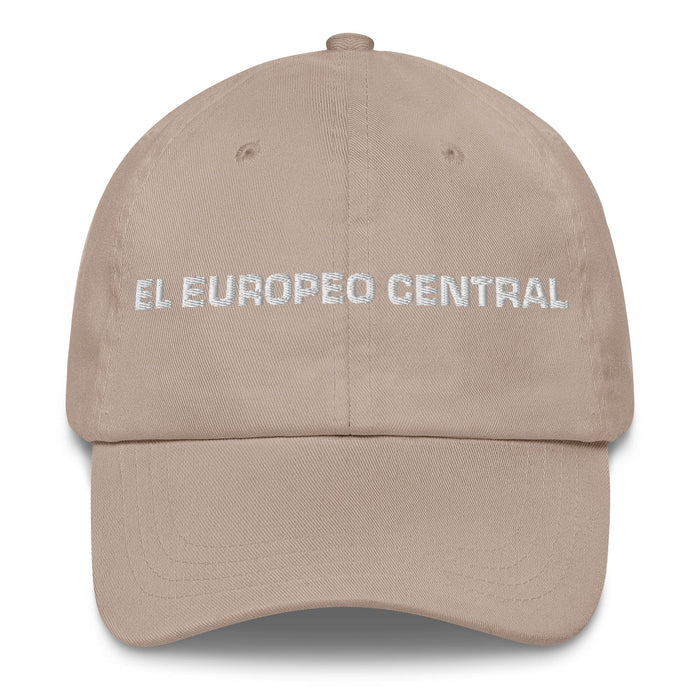 El Europeo Central The Central European Mexican Spanish Pride Gift Regalo Dad Hat Mexicada Stone