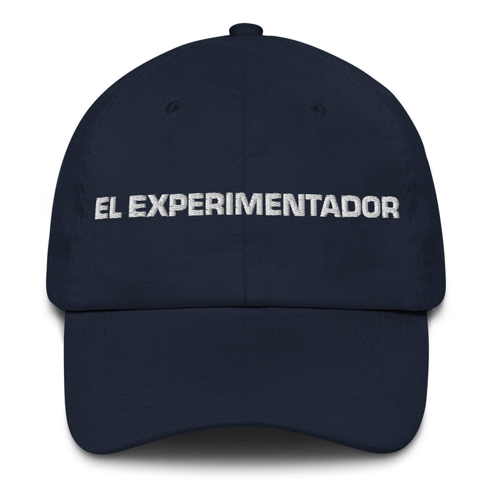 El Experimentador The Experimenter Mexican Spanish Pride Gift Regalo Dad Hat Mexicada Navy