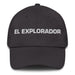 El Explorador The Explorer Mexican Spanish Pride Gift Regalo Dad Hat Mexicada Dark Grey