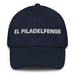 El Filadelfense The Philadelphian Mexican Spanish Pride Gift Regalo Dad Hat Mexicada Navy