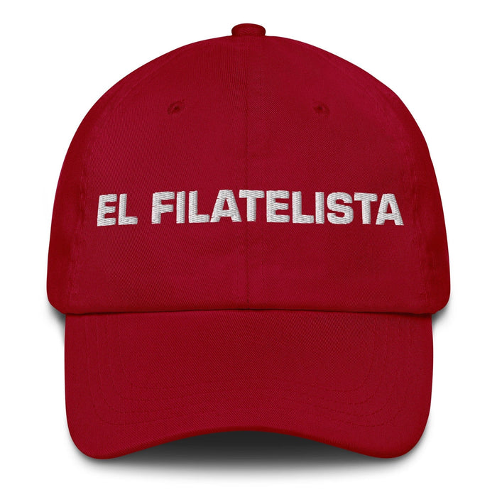 El Filatelista The Stamp Collector Mexican Spanish Pride Gift Regalo Dad Hat - Mexicada