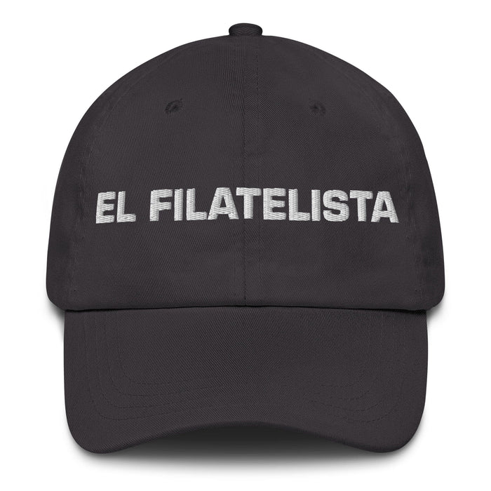 El Filatelista The Stamp Collector Mexican Spanish Pride Gift Regalo Dad Hat - Mexicada