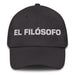 El Filósofo The Philosopher Mexican Spanish Pride Gift Regalo Dad Hat Mexicada Dark Grey