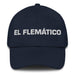 El Flemático The Phlegmatic Mexican Spanish Pride Gift Regalo Dad Hat Mexicada Navy