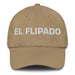 El Flipado The Amazed One Mexican Spanish Pride Gift Regalo Dad Hat Mexicada Khaki