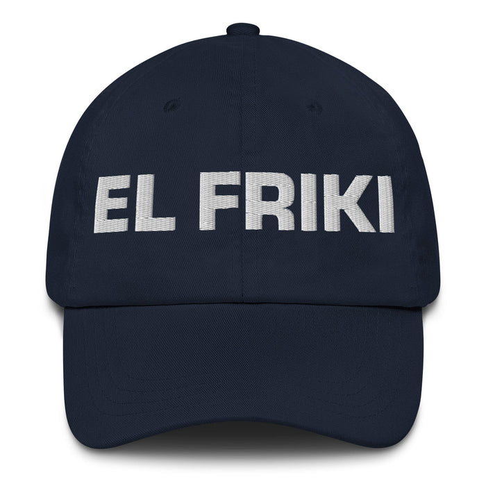 El Friki The Geek Mexican Spanish Pride Gift Regalo Dad Hat Mexicada Navy