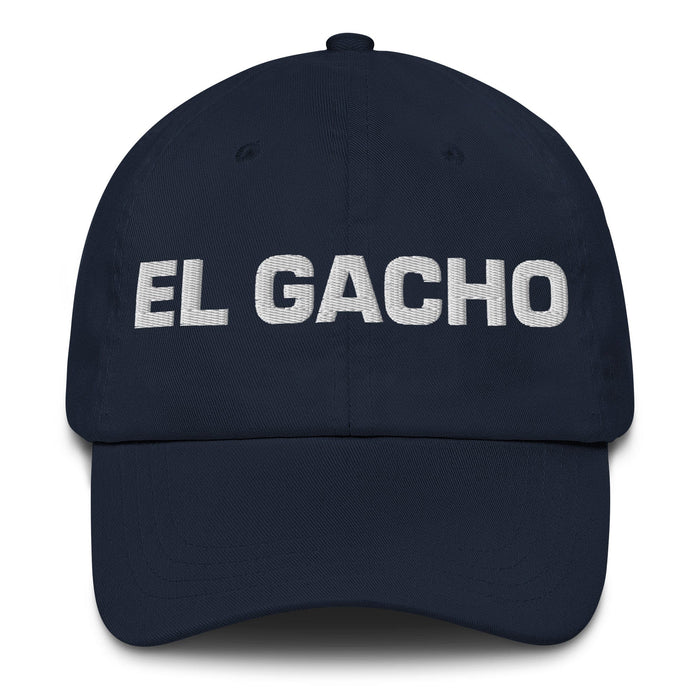 El Gacho The Awful One Mexican Spanish Pride Gift Regalo Dad Hat Mexicada Navy