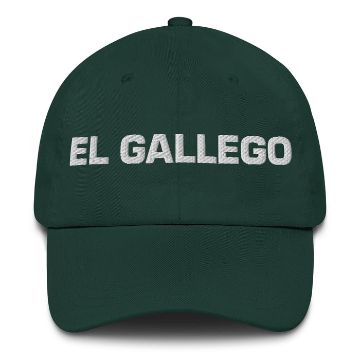 El Gallego The Galician Mexican Spanish Pride Gift Regalo Dad Hat - Mexicada