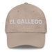 El Gallego The Galician Mexican Spanish Pride Gift Regalo Dad Hat Mexicada Stone